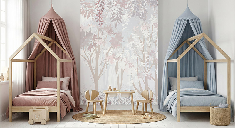 Tapeta Las dla dzieci