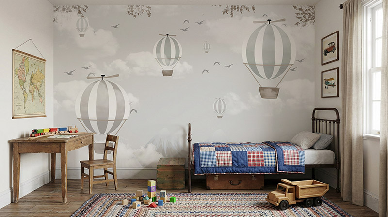 Tapeta Balony w Chmurach