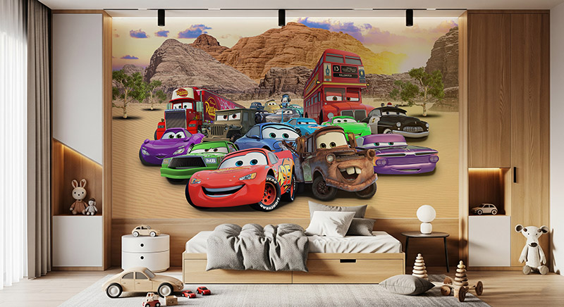 Tapeta Auta i ZygZak McQueen