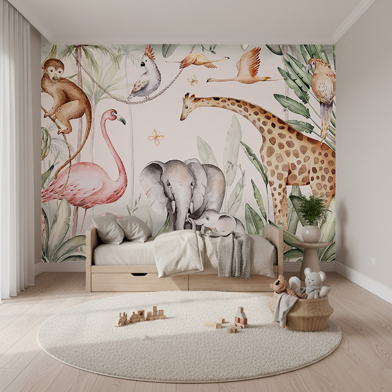 Afrykańskie zwierzęta w dżungli #ul720