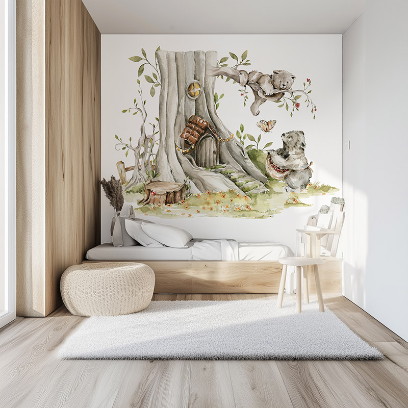 Urocze misie i domek w drzewie #ul323