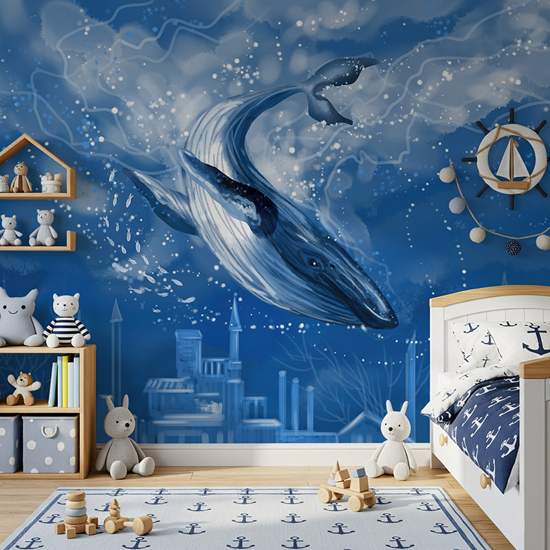 Podwodne miasto i wieloryb #ul695