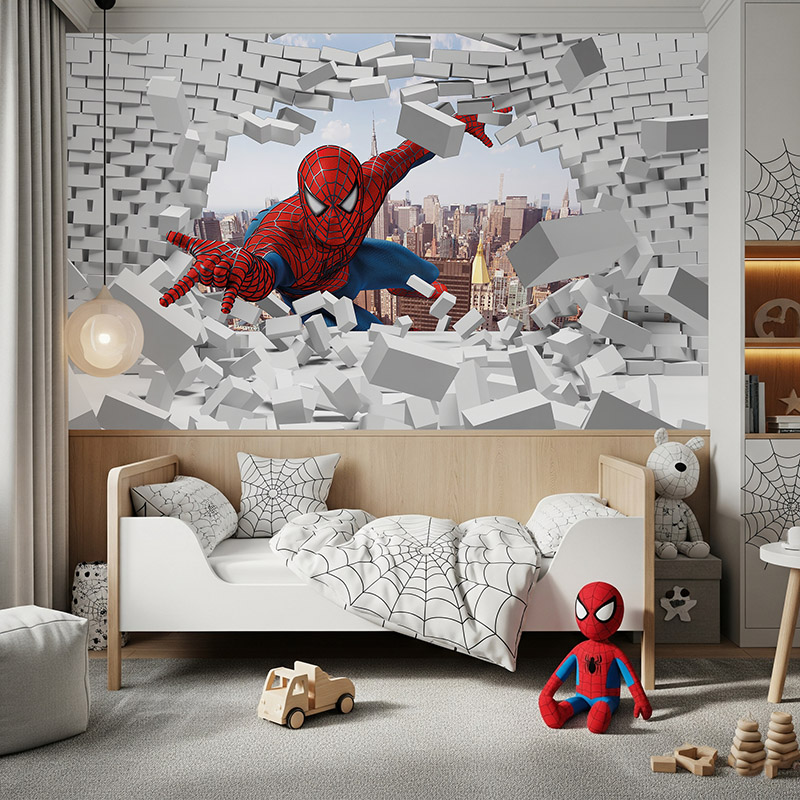 Spider-Man przebija ścianę #ul216