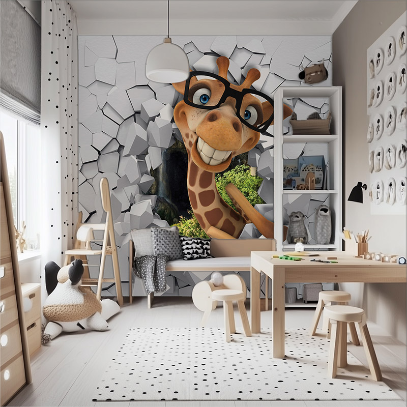 Wesoła Żyrafa 3D  #ul151