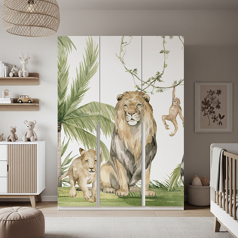 Afrykańskie zwierzęta w dżungli #ul391