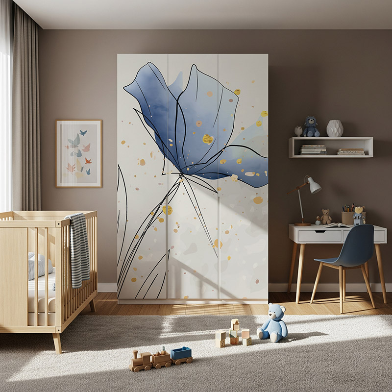 Akwarelowe Kwiaty #ul396