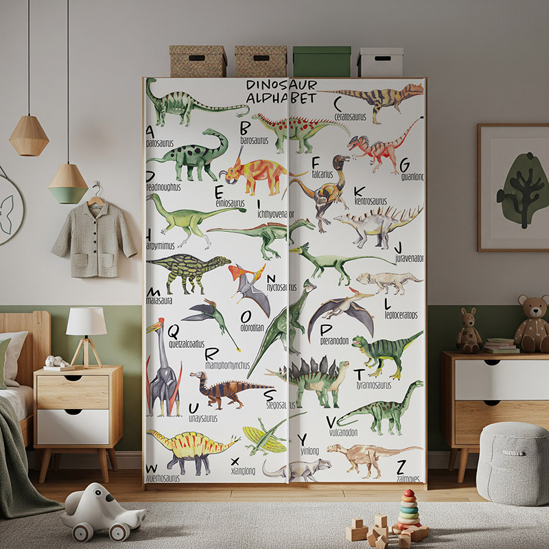 Alfabet dinozaurów #ul639