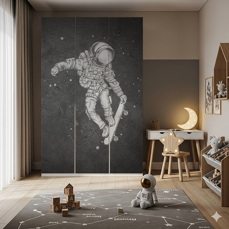 Astronauta skater #ul482