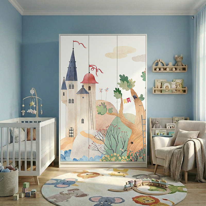 Bajkowy zamek w lesie #ul178