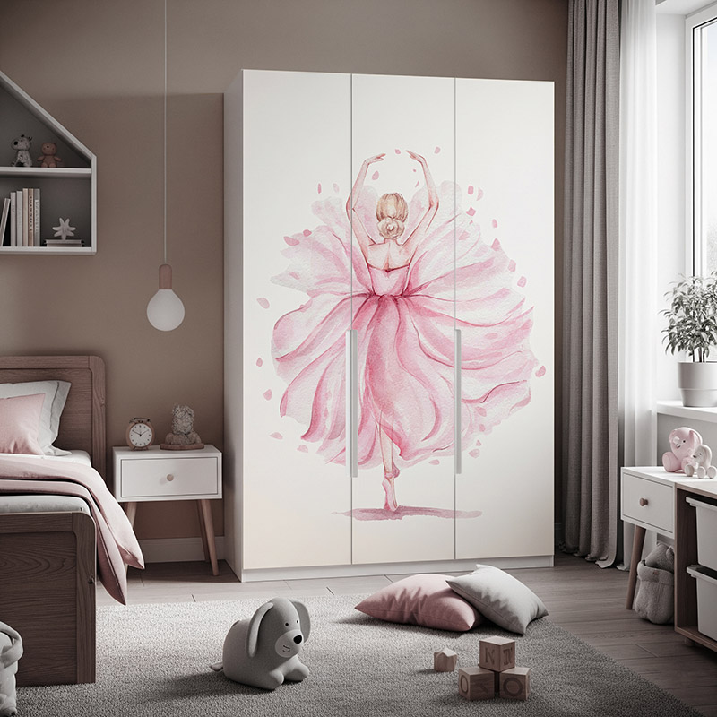 Baletnica w różowej sukience #ul225