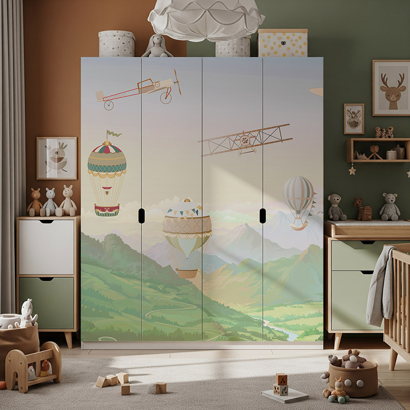 Balony i samoloty nad górami #ul134