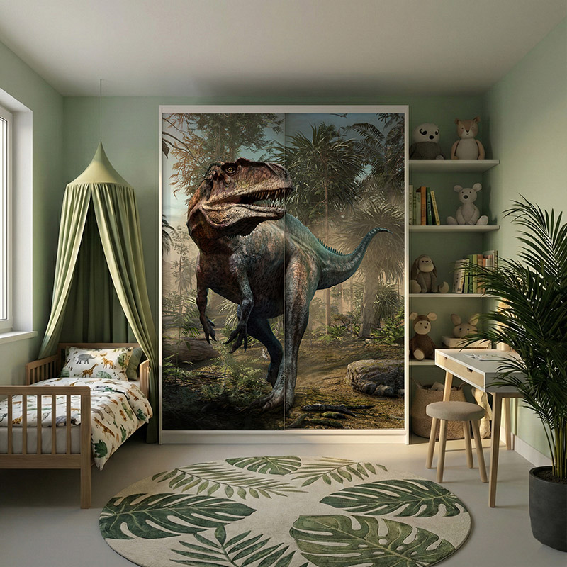 Dinozaur w dżunglii #ul767