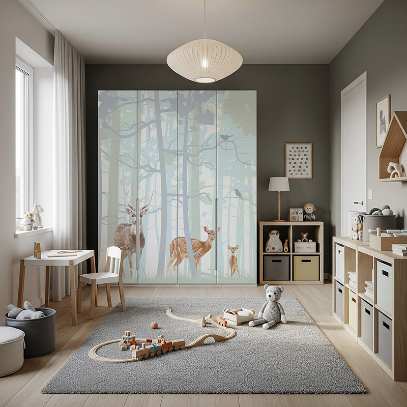 Jelenie w lesie #ul243