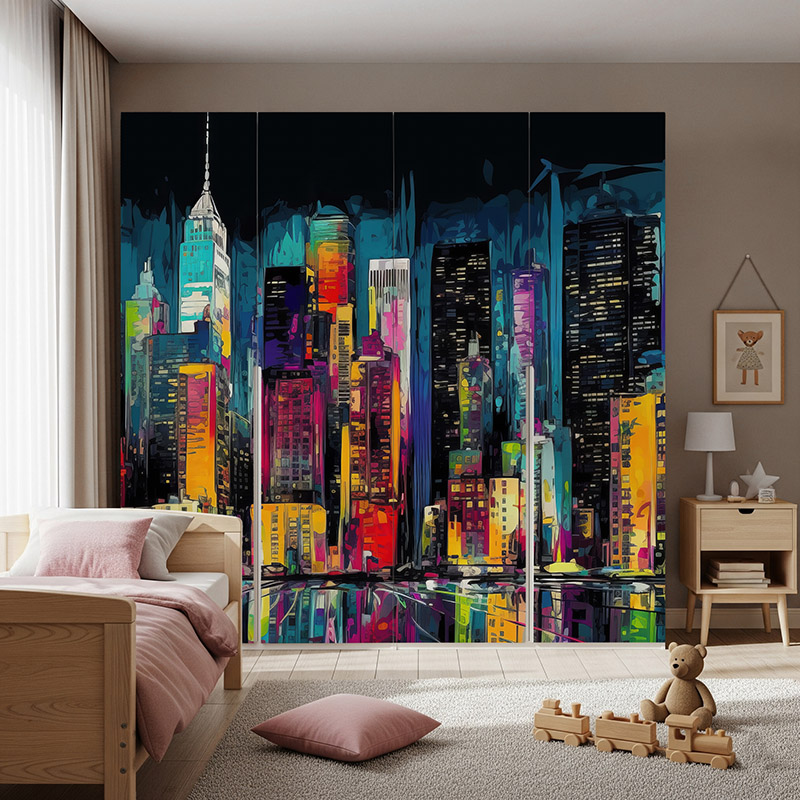 Kolorowy Nowy Jork #ul186