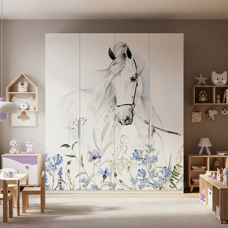 Koń w kwiatach #ul770