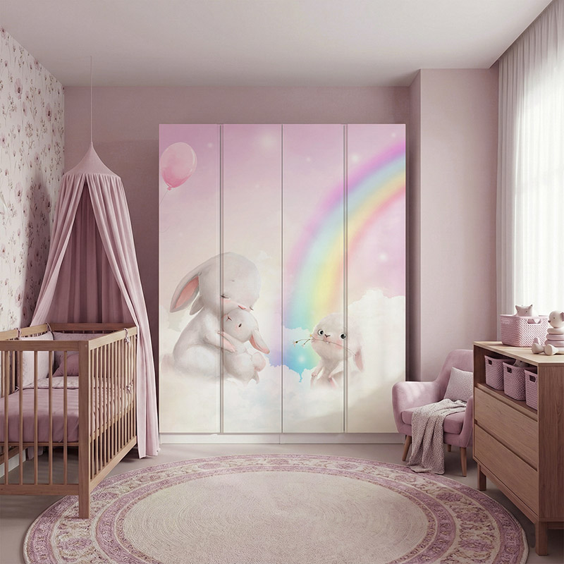 Króliczki na chmurce #ul256