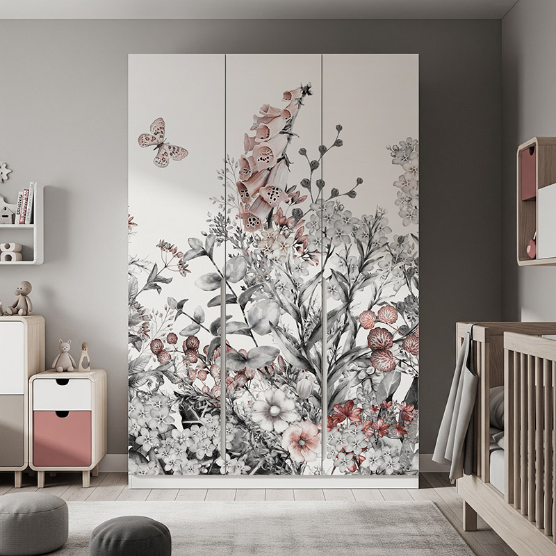 Łąka i motylek #ul237