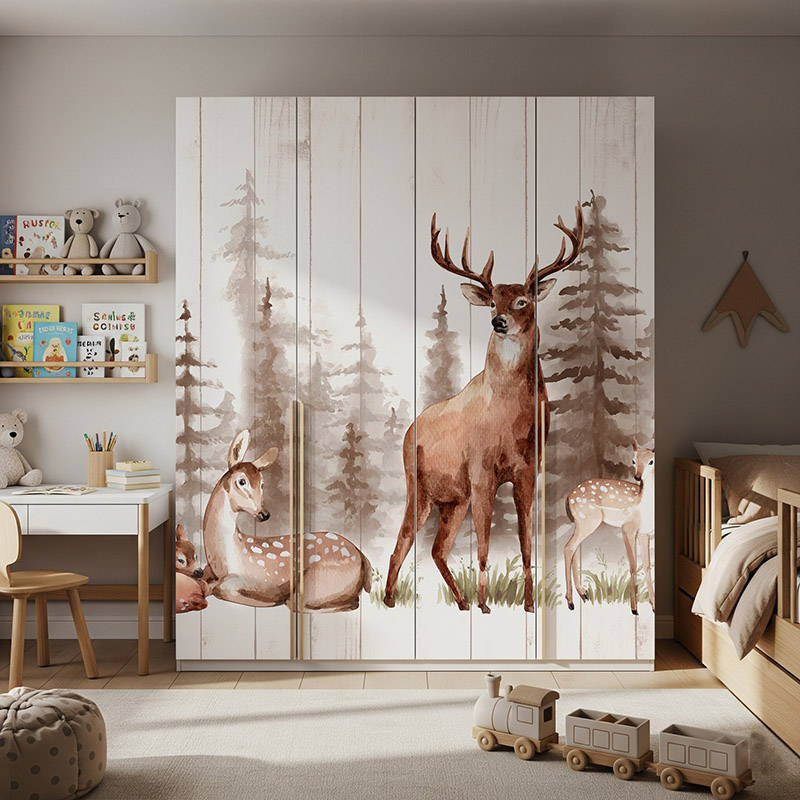 Leśna Rodzina Jeleni  #ul125