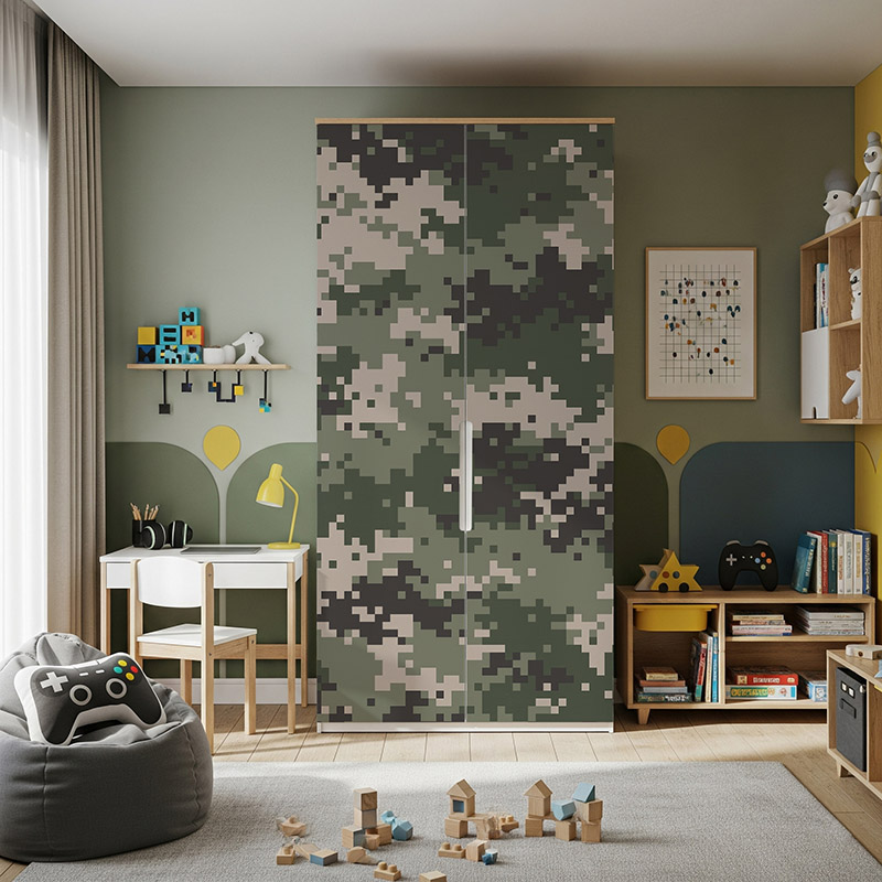 Leśny kamuflaż, wzór #ul383