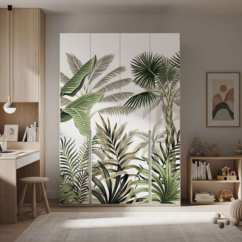 Liście tropikalne, wzór #ul380