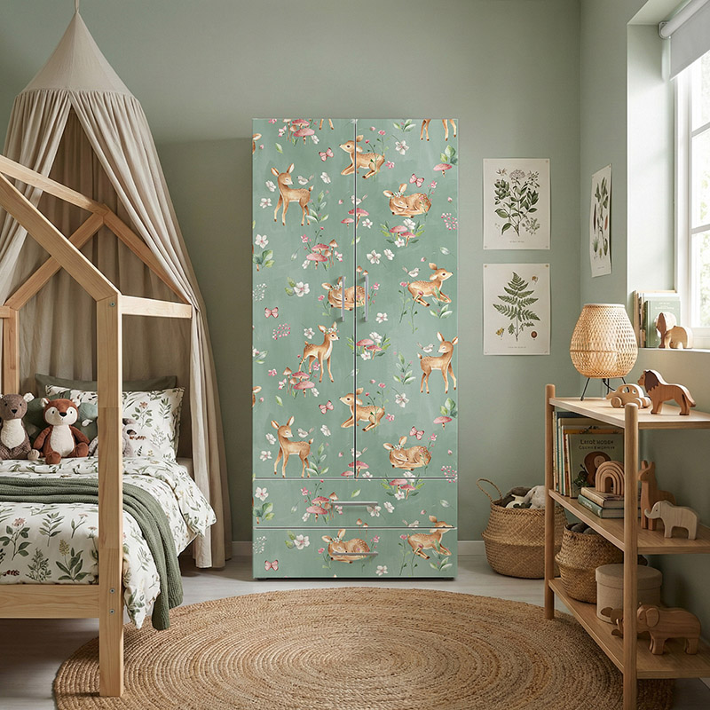 Mały jelonek na łące, wzór #ul755