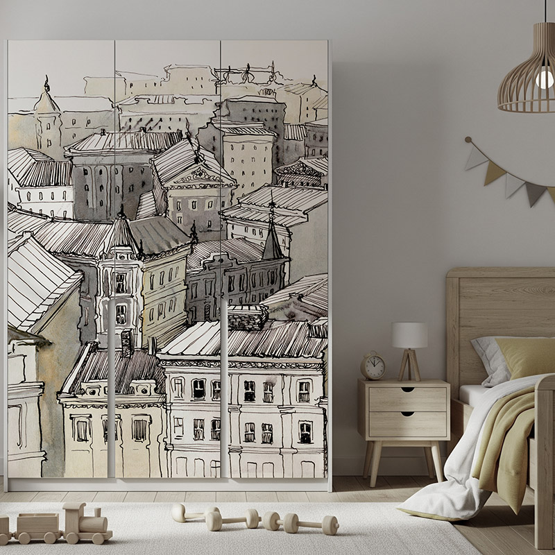 Miasto rysunek #ul163