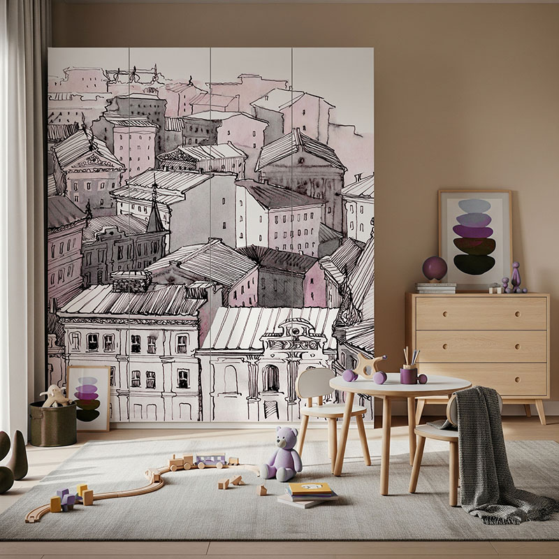 Miasto rysunek #ul513