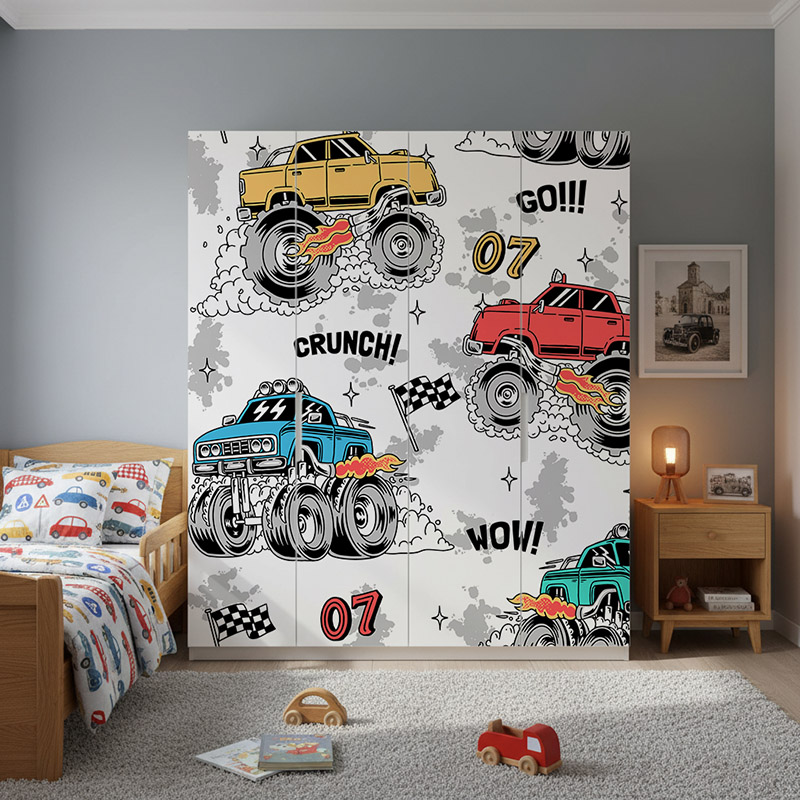 Monster truck, wzór #ul707