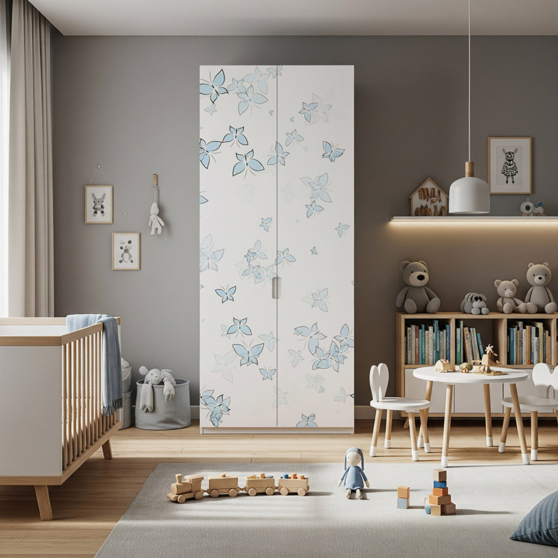 Niebieskie motyle #ul277