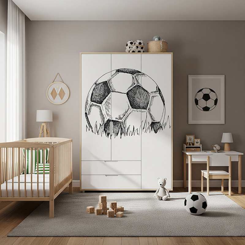 Piłka w trawie #ul455