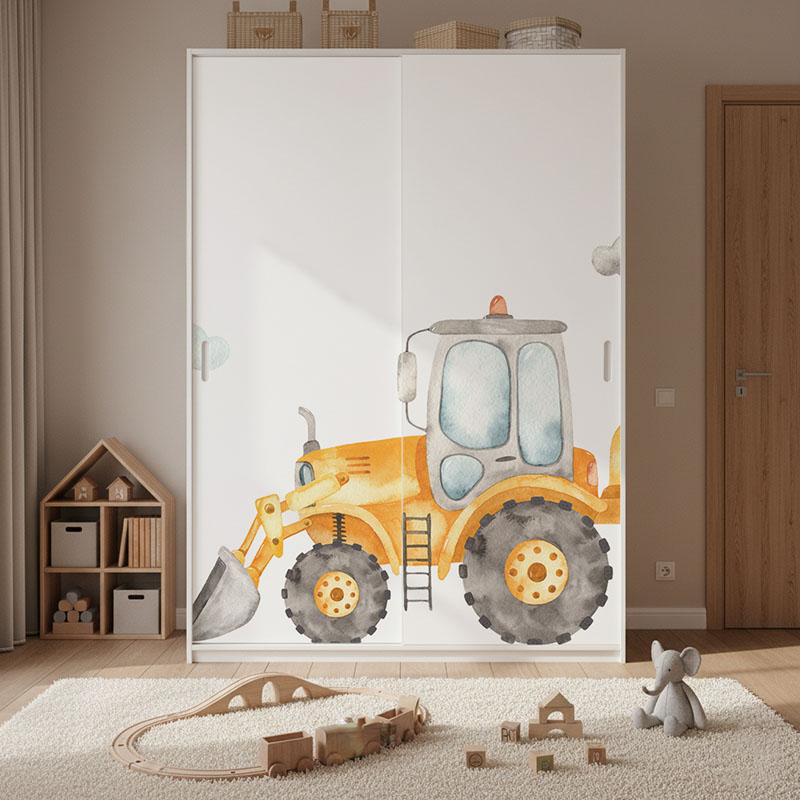 Pojazdy budowlane, wzór #ul317