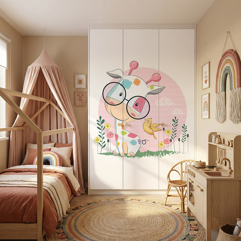 Radosna Żyrafa w Okularach #ul493