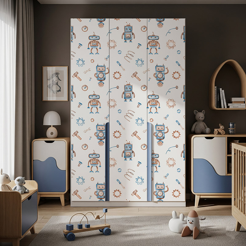 Robociki, wzór #ul381