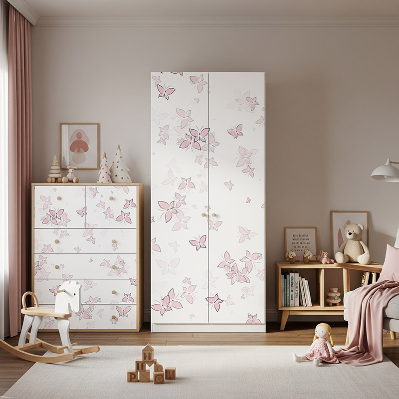 Różowe motyle #ul208