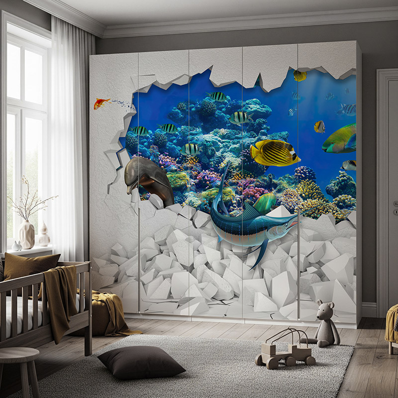 Ryby w dziurze w ścianie #ul262