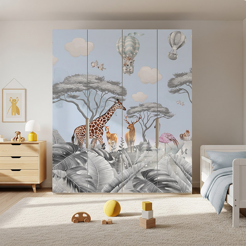 Safari zwierzęta i balony #ul133