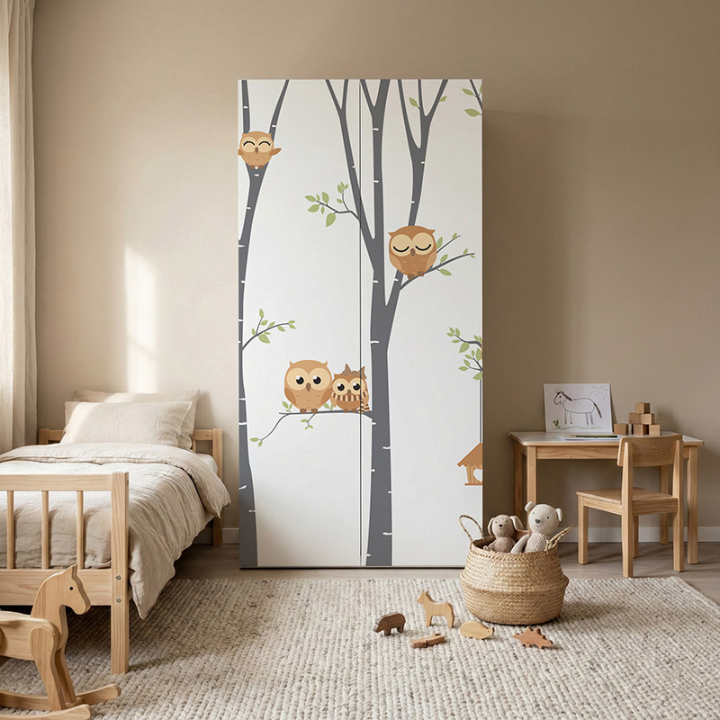 Sowy na drzewach #ul477