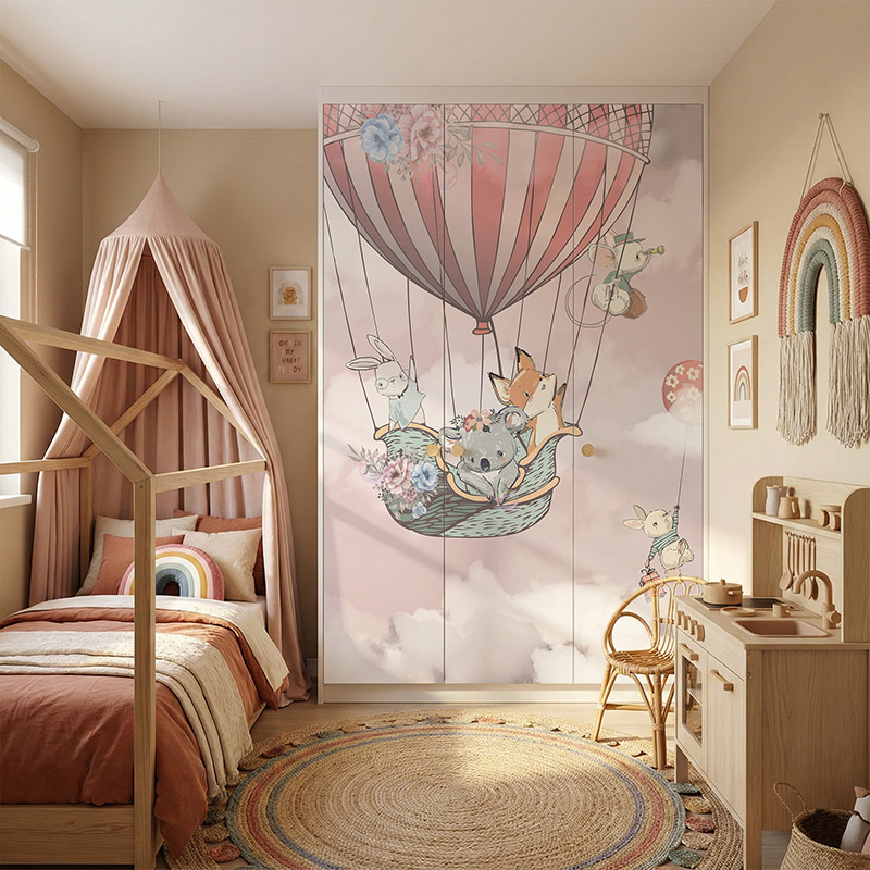 Wesołe zwierzątka i balony #ul727