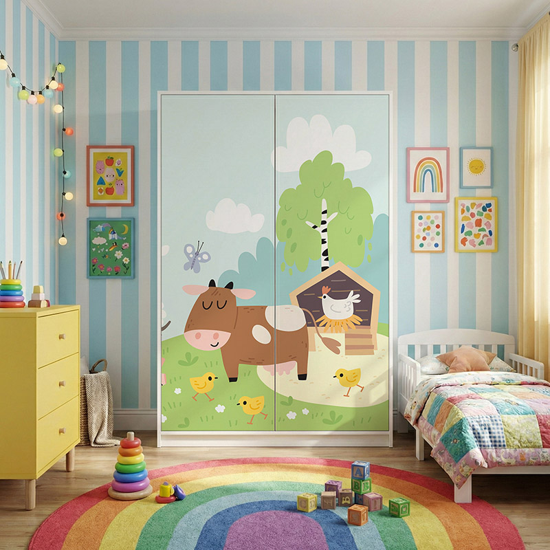 Wiejskie zwierzątka na łące #ul558