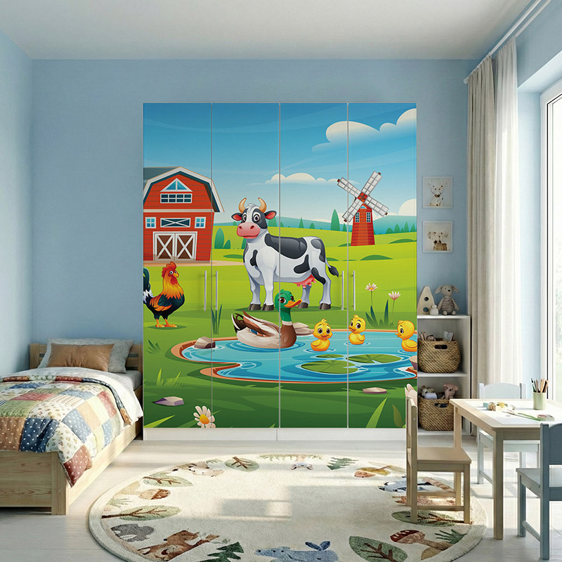 Wiejskie zwierzęta na farmie #ul646