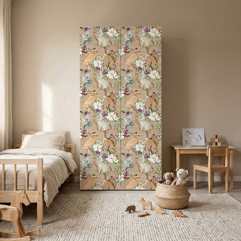 Zwierzęta na zaczarowanej polanie, wzór #ul713