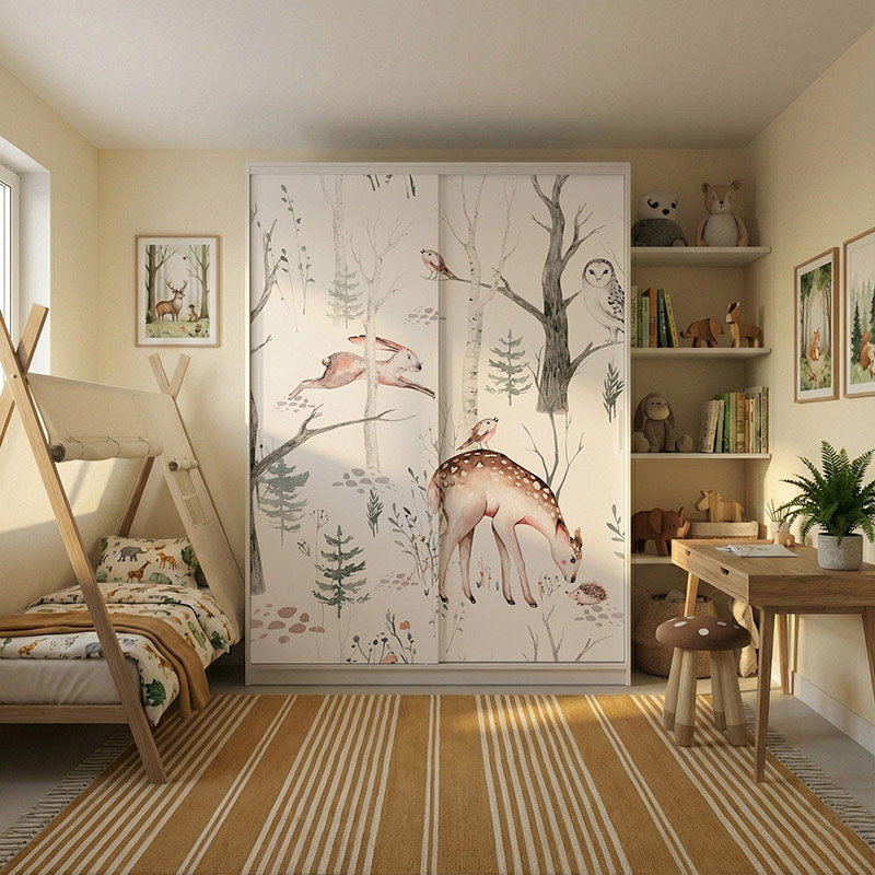 Zwierzęta w lesie wzór #ul149