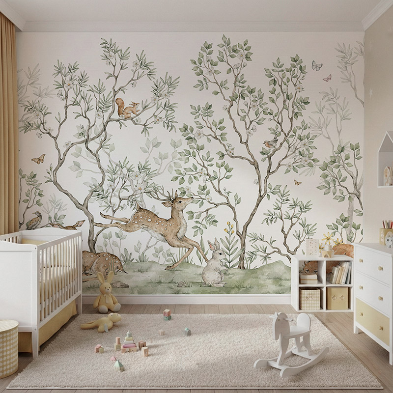 Leśne zwierzątka wśród drzew #ul777