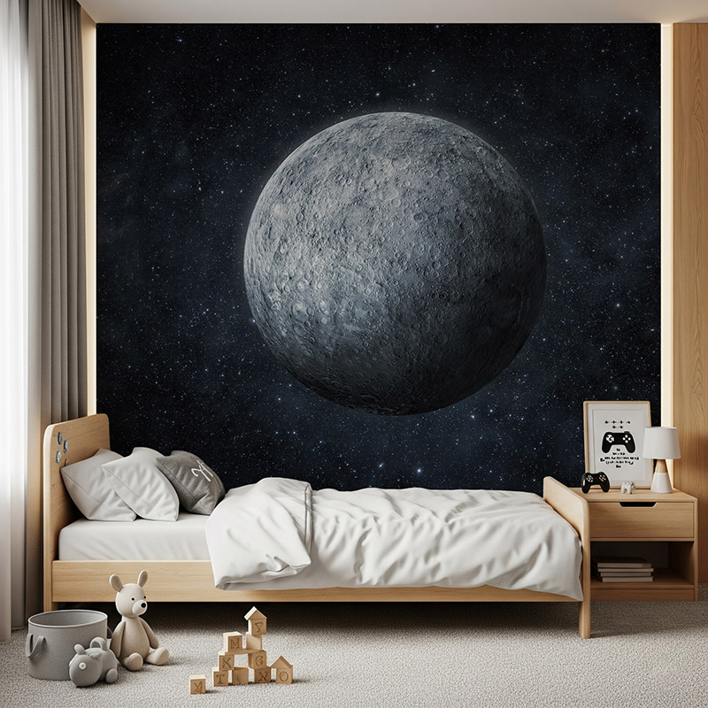 Panoramiczny widok na księżyc #ul787