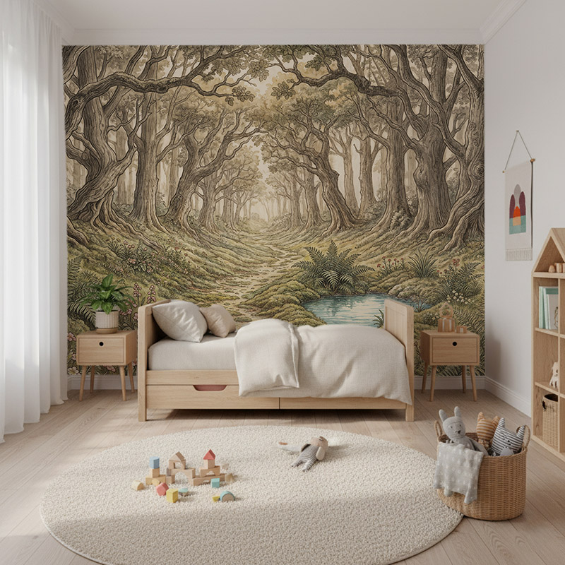 Ścieżka w starym lesie #ul786