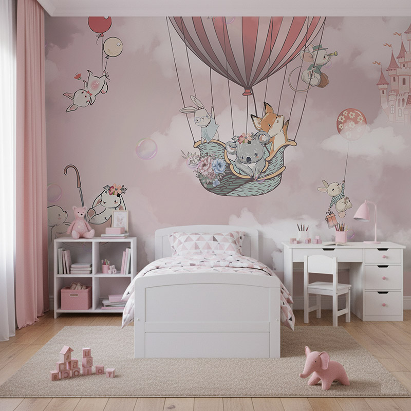 Wesołe zwierzątka i balony #ul727