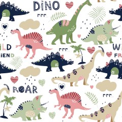 Dinozaury wzór