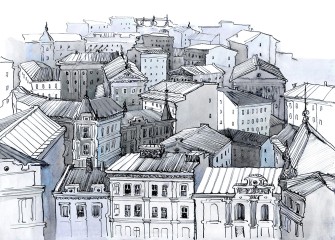 Rysunkowe Stare Miasto