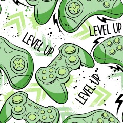 Zielone joysticki, wzór