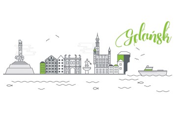 Panorama miasta Gdańsk